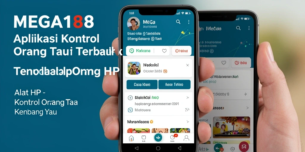 Antarmuka MEGA188 menampilkan kontrol orang tua yang intuitif dan mudah digunakan.