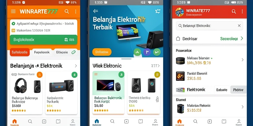 Tampilan antarmuka yang menarik dan fungsional dari WINRATE777.
